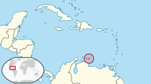 Localisation de Bonaire