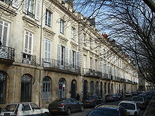 Pavé des Chartrons, former seat of many wine merchants and upper middle-class residential quarter
