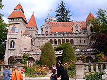El castillo de Bory en Székesfehérvár, Hungría  