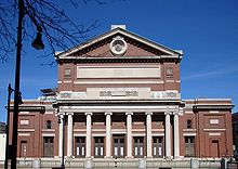 Symphony Hall, de thuisbasis van het Boston Symphony Orchestra en het Boston Pops Orchestra.  
