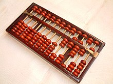 Un abac englezesc, Suanpan  