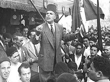 Habib Bourguiba in Bizerte (1952)