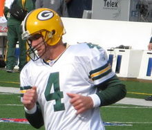 Favre a Green Baynél 2006-ban.