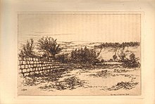 Section 30: Drawing of the rampart at Teppermoor Hill (1885)