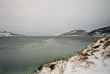 Teluk Nagayevo dekat Magadan, Rusia