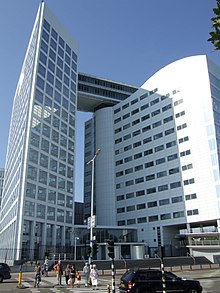 Das Hauptbüro des ICC in Den Haag