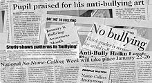 Titluri de ziare despre bullying  