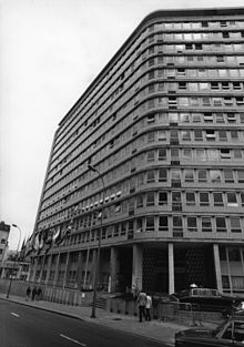 Seat of the EC Council of Ministers in Brussels 1975.