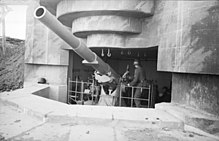 Atlantic Wall - gunnery exercise (spring 1944)