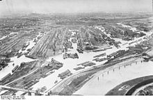 Duisburg-Ruhrort ports, eastern part, 1931