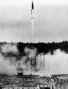 21 June 1943: Launch of an A4 rocket (V2) from test stand VII of the Peenemünde Army Experimental Station on Usedom