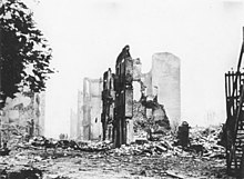 Guernica destroyed by the German Condor Legion