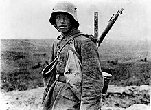 German stormtrooper on the Western Front, late 1916
