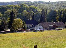 Burgholz with typical mountain farmhouse