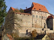 Cadolzburg Castle, from 1260 the seat of the Burgraves of Nuremberg