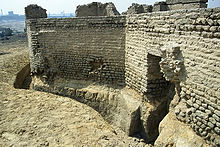 Ruins of Fustāt in the south of Cairo