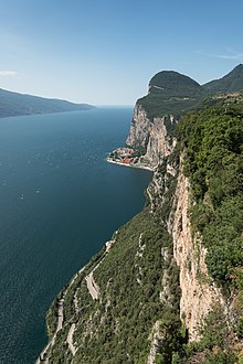Lake Garda near Tremosine sul Garda