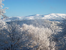 Carev Vrv is one of the highest mountains in the Osogovo range. It is located southeast of the town of Kriva Palanka near the border with Bulgaria.