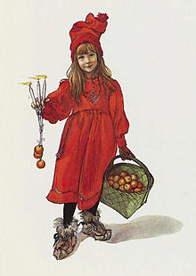 "Brita come Iduna" (1901) di Carl Larsson