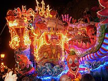 The carnival of Acireale near Catania is the oldest in Sicily