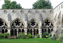 Krużganki katedry w Salisbury