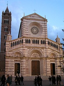 De kathedraal van Grosseto  