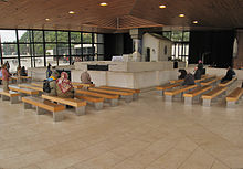 La Chapelle des Apparitions, construite à l'endroit où les apparitions ont été rapportées.