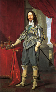 Portret van Karel I van Engeland  