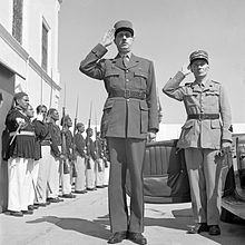 General de Gaulle and General Mast in Tunis (1943)