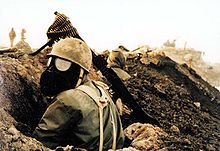 Soldier in the Iran-Iraq War, which was also marked by Iraq's use of chemical weapons.