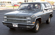 K5 Blazer 1981-1982