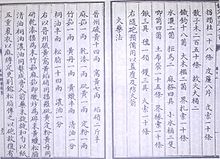 La più antica formula scritta conosciuta per la polvere da sparo, dalla Wujing Zongyao del 1044 CE