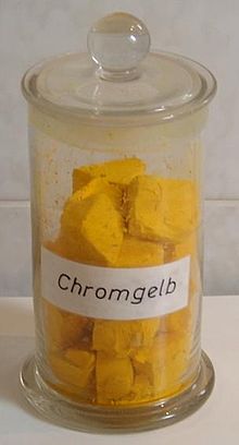 Chrome yellow, lead chromate