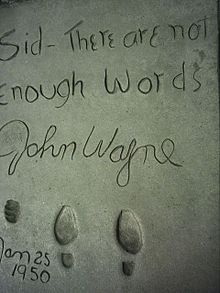 John Wayne's prints