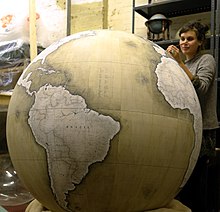 Einen Globus malen