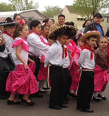 Sărbătoare Cinco de Mayo în Saint Paul, Minnesota