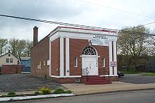 Pequena igreja em Ohio