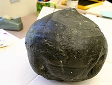 Uma bola de carvão