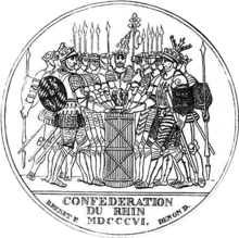 Medal of the Confederation of the Rhine 1808