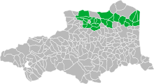 Kommuner i Pyrénées-Orientales som genomkorsas av Agly.