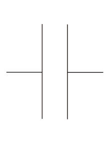Символ конденсатора