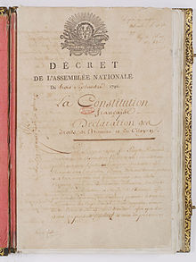 Konstytucja francuska z 1791 r.