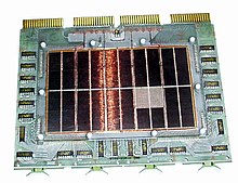 Magnetic core memory element, around 1971, capacity 16 Kibibyte