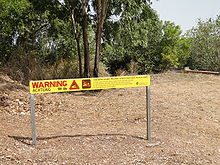 Предупреждающий знак в Квинсленде