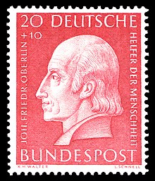 Tysk frimärke, 1954  