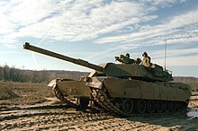 XM1 Abrams w 1979 roku.