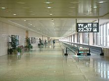 Uvnitř terminálu pro cestující