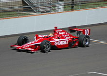 Oefenen voor de 2007 Indianapolis 500.  