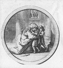 Daniel Chodowiecki: Title vignette for Medea by Friedrich Wilhelm Gotter