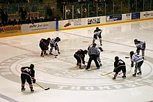 Princeton University speelt hockey tegen Dartmouth College